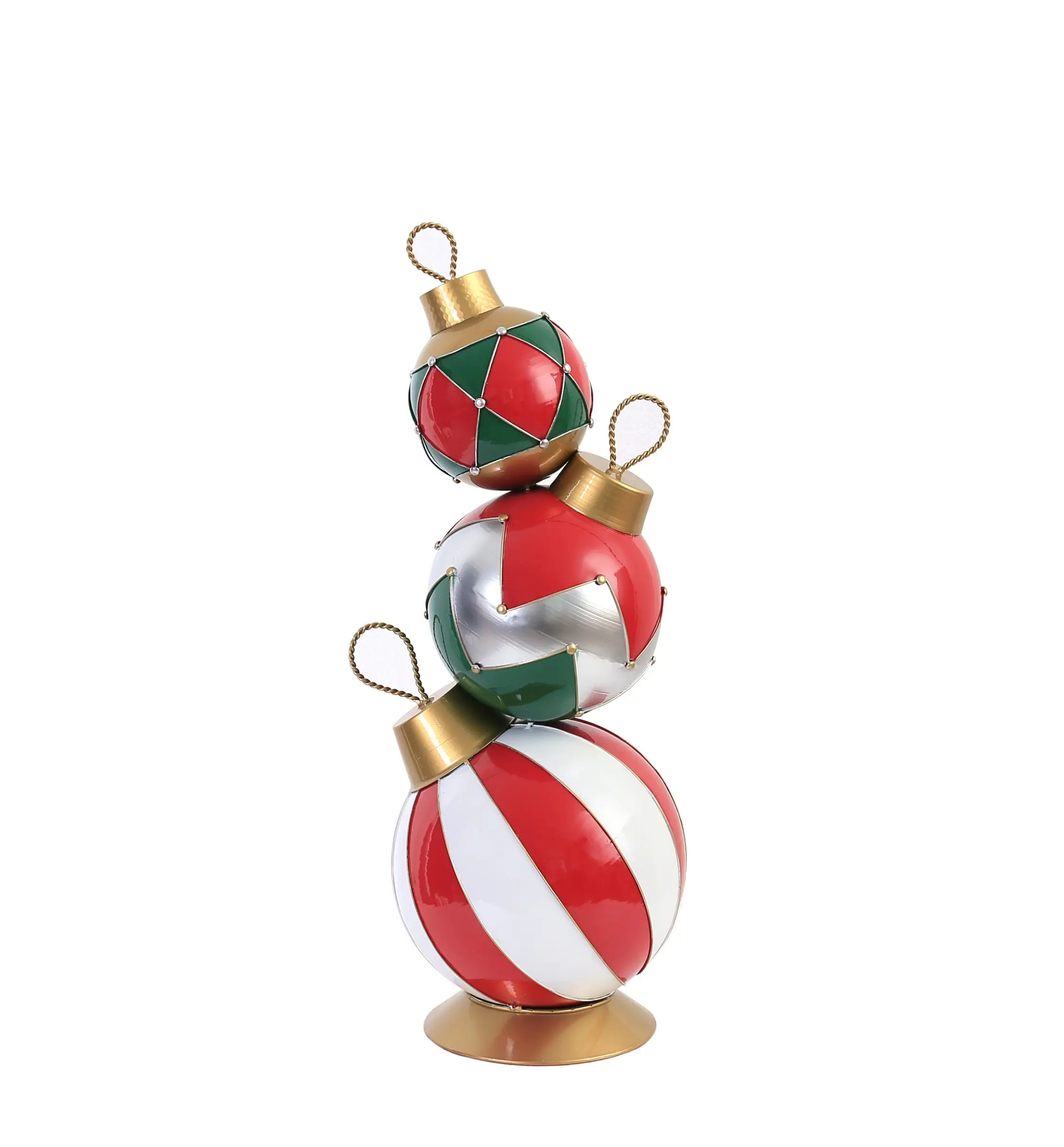 Mondex Vánoční dekorace Santa Lila Baňky 69 cm vícebarevná