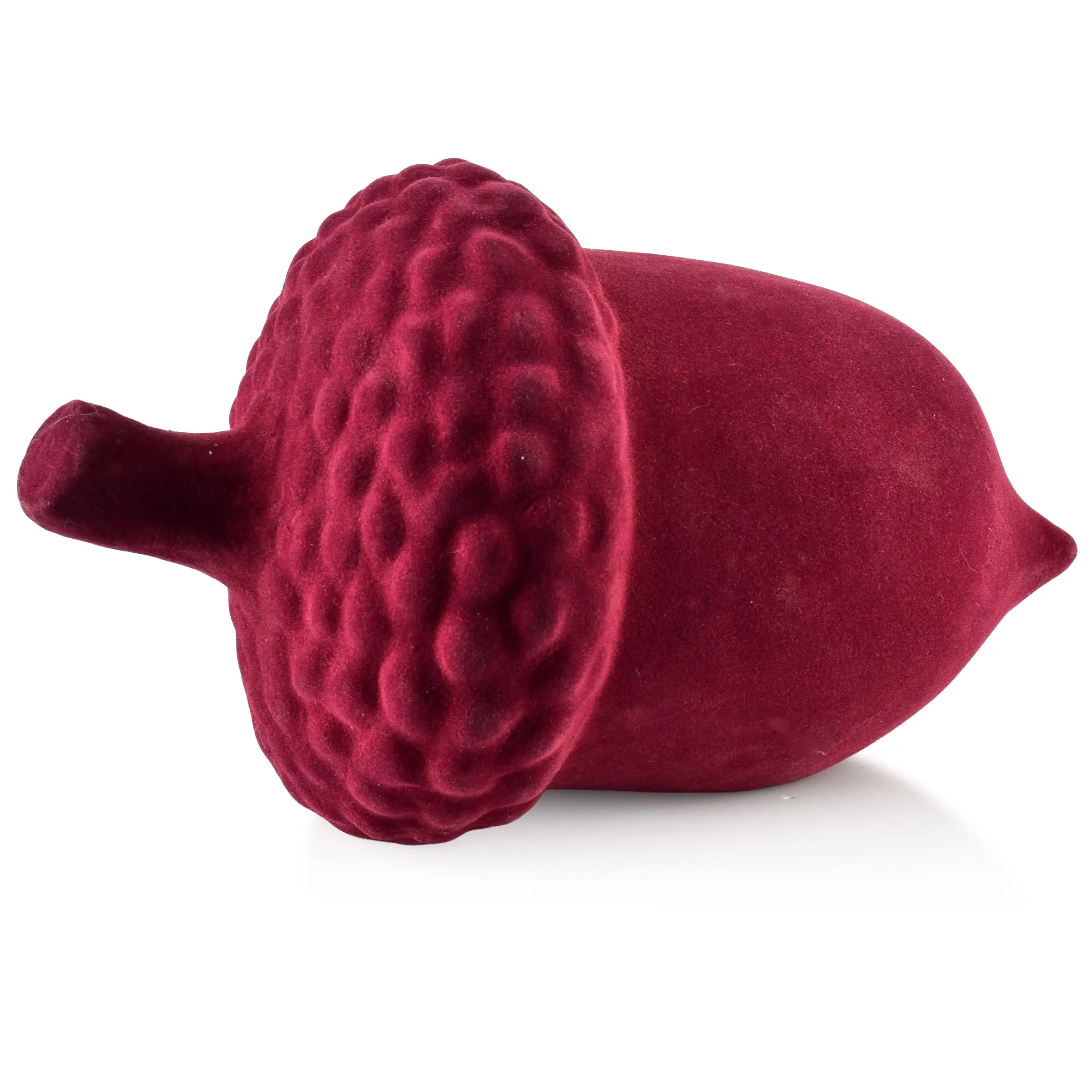 Mondex Keramická figurka žaludu MAVE 29x18 cm bordó