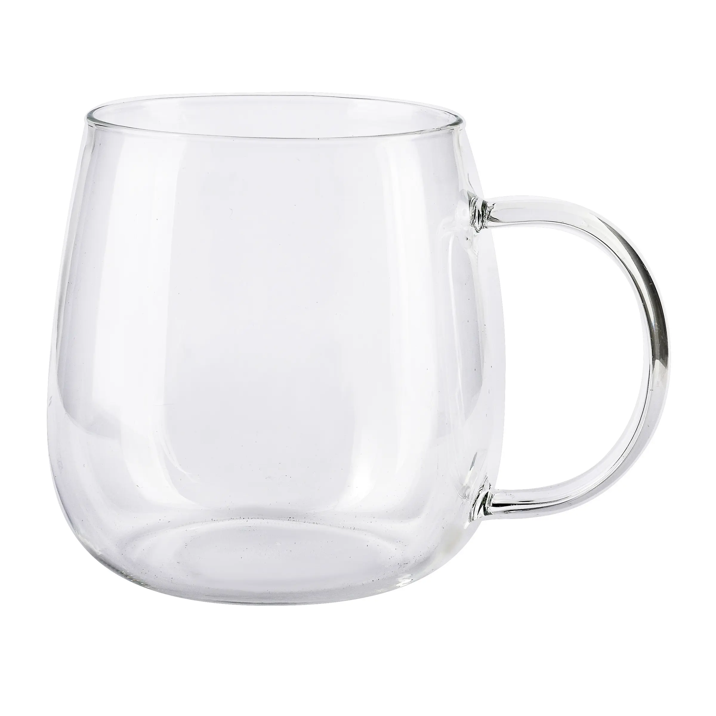 Allesken Skleněný hrnek PETER CLEAR 400 ml čirý