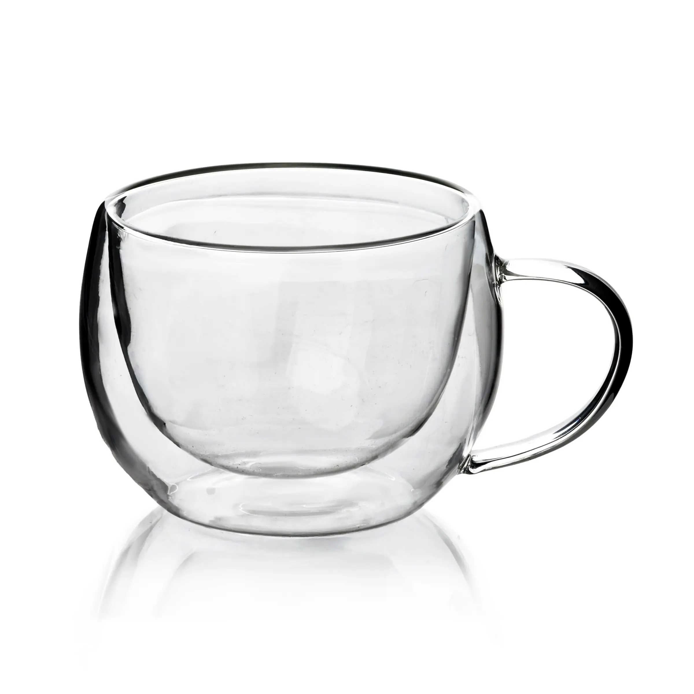 Mondex Skleněný hrnek PETER 280 ml čirý