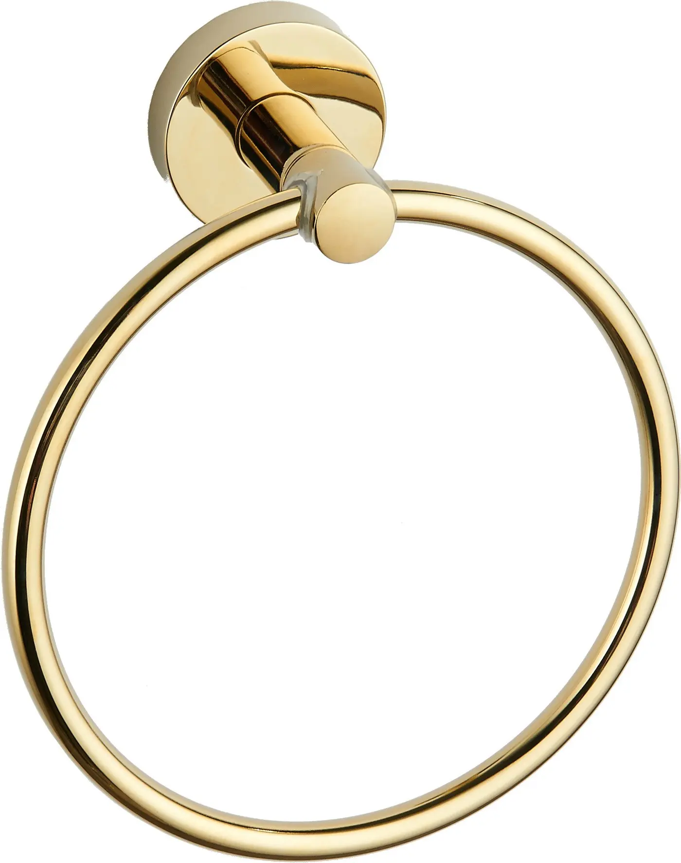Věšák na ručníky MEXEN Ring zlatý