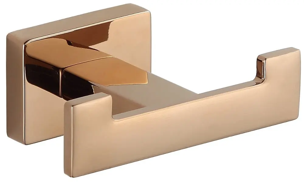 Věšák na ručníky dvojitý MEXEN ARNO rose gold