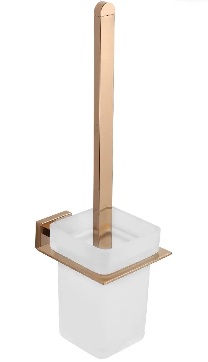 WC kartáč s nádobou MEXEN ARNO rose gold