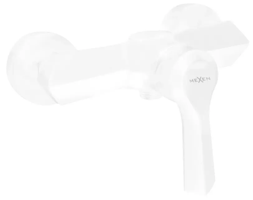 Sprchová baterie Mexen Saber 150 mm bílá