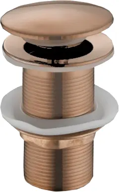 Výpusť click-clack bez přepadu Mexen 79910 rose gold