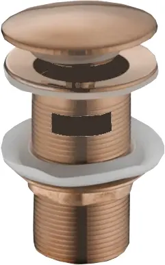 Výpusť click-clack s přepadem MEXEN 79920-60 růžové zlato