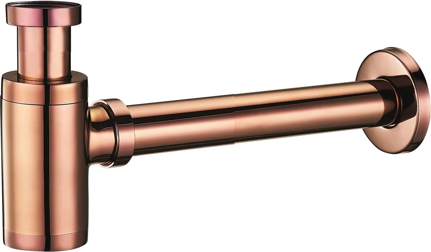 Sifon MEXEN pro umyvadla rose gold