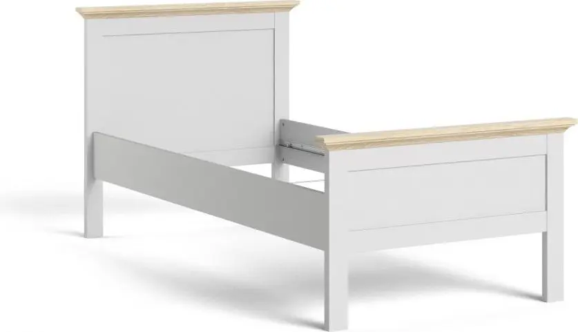 Tvilum Postel Provine 90x200 bílá/dub