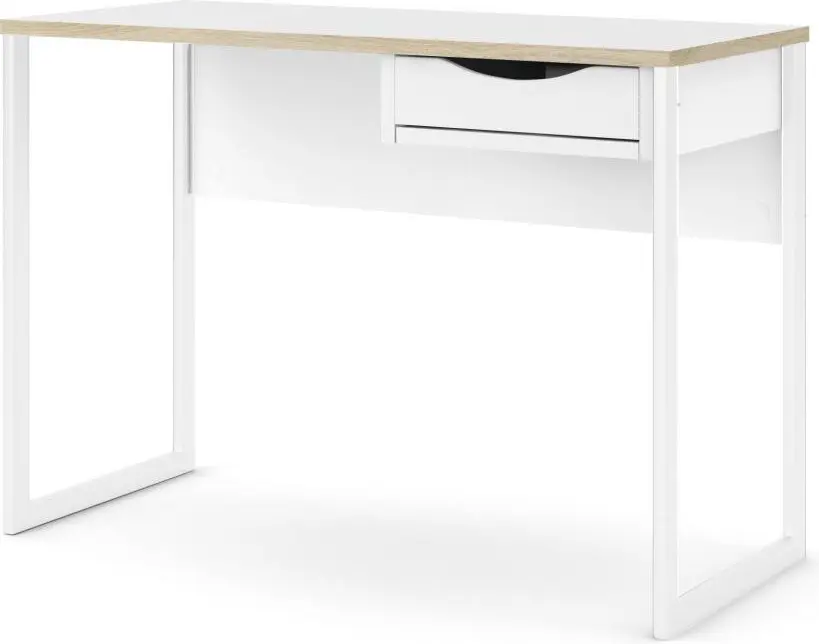 Tvilum Psací stůl Felixa 513 110 cm hickory Jackson/bílý