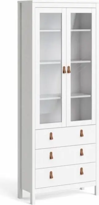 FALCO Vitrína Realty 78 cm bílá