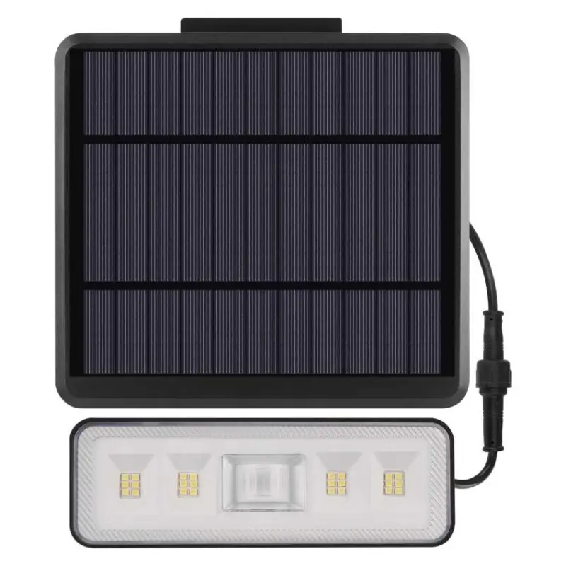 EMOS Solární LED reflektor SUNNO s pohybovým čidlem černý/neutrální bílá