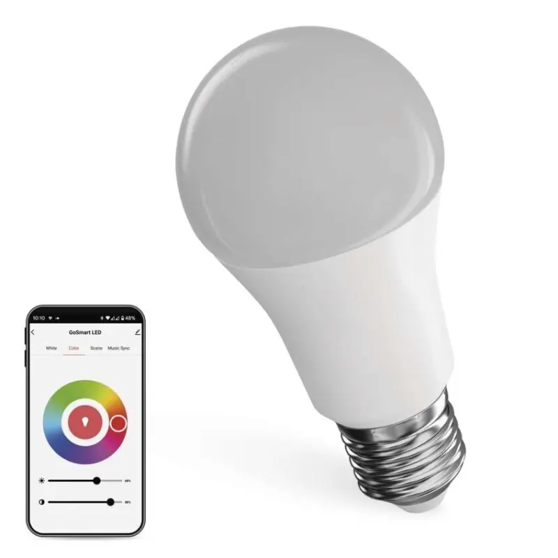 EMOS Chytrá žárovka GoSmart LED E27 11W 230V ZigBee RGB stmívatelná