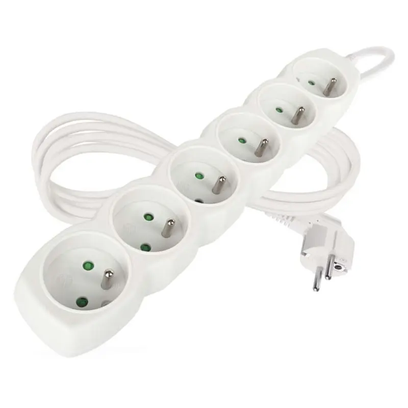 Prodlužovací kabel EMOS 2m/6zásuvek bílá P0612 1902060200