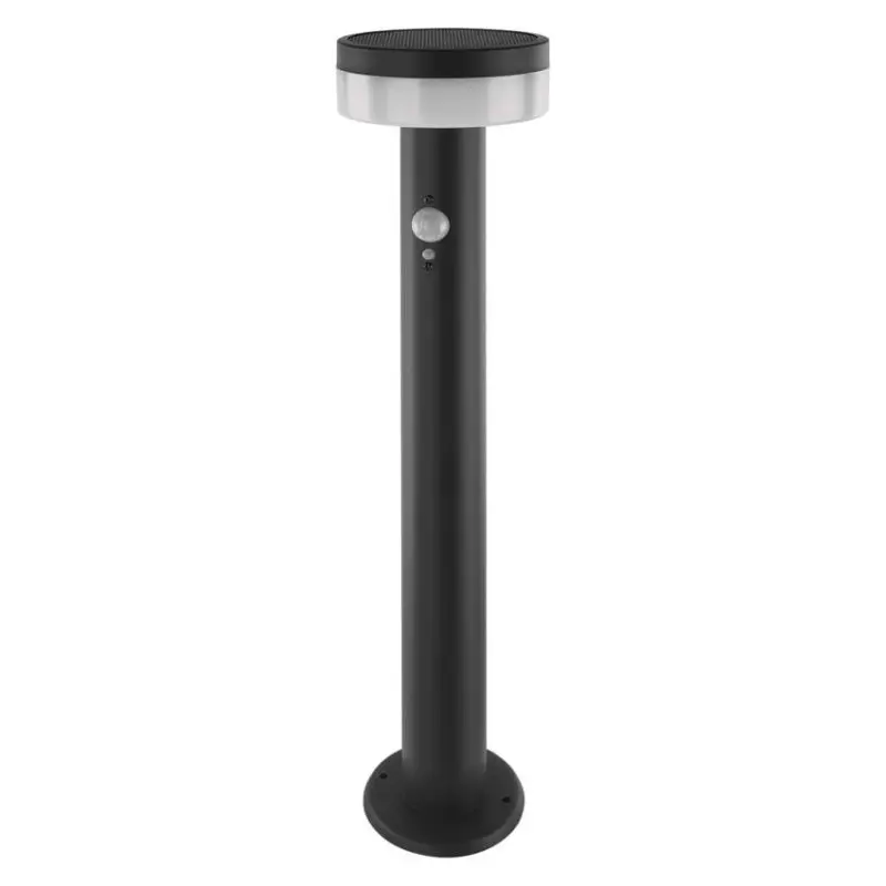 EMOS Zahradní LED solární sloupkové svítidlo Terion 50 cm s čidlem soumraku teplá bílá