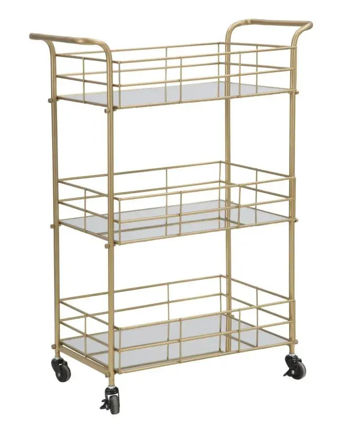 Mauro Ferretti Servírovací vozík Glam zlatý