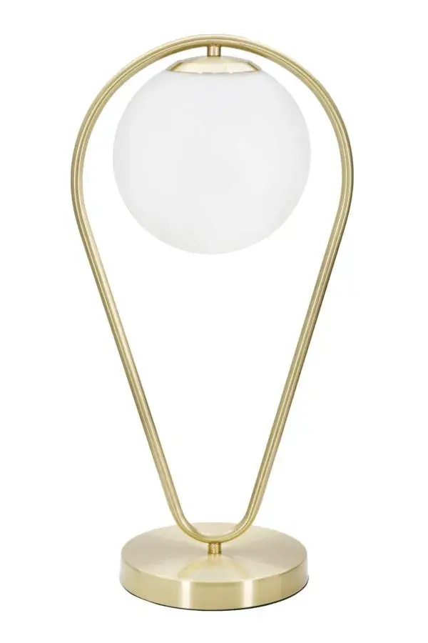 Mauro Ferretti Stolní lampa Glamy Drop 50 cm zlatá