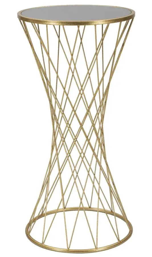 Mauro Ferretti Odkládací stolek Tower 40 cm zlatý
