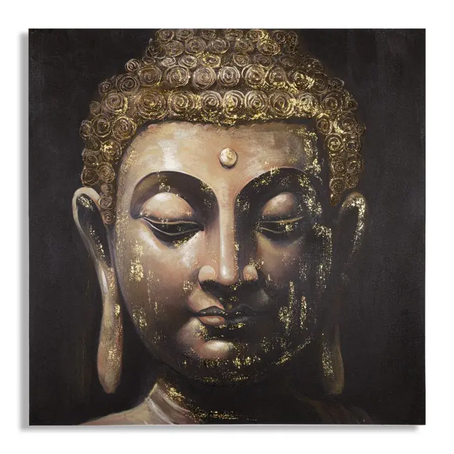 Mauro Ferretti Obraz Buddha B 100x100 cm vícebarevný
