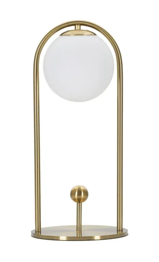 Mauro Ferretti Stolní lampa Glamy Arc A 47 cm zlatá