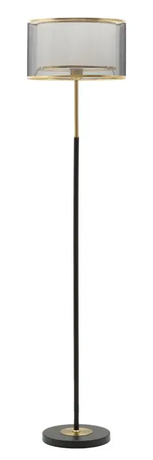 Mauro Ferretti Stojací lampa Levels 153 cm černá/zlatá