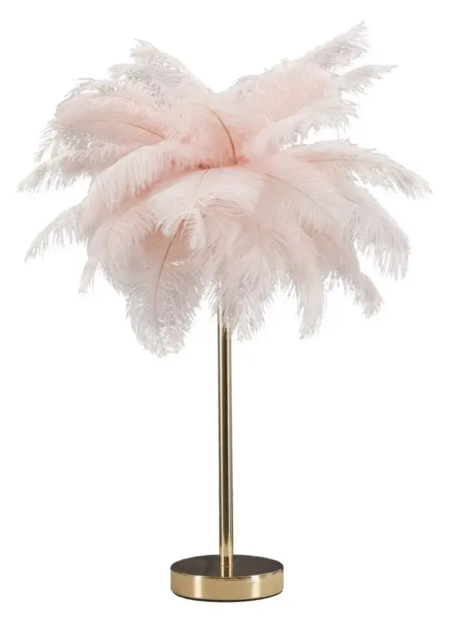 Mauro Ferretti Stolní lampa Palm 55 cm růžová