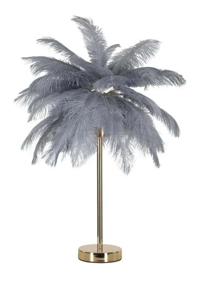 Mauro Ferretti Stolní lampa Palm 55 cm šedá