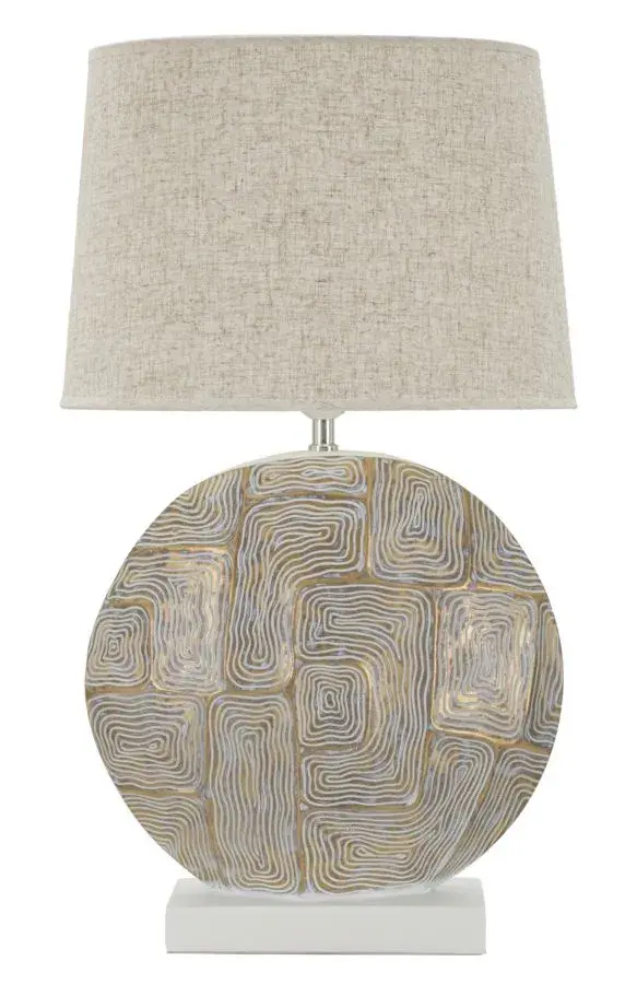 Mauro Ferretti Stolní lampa Eclips 64 cm béžová