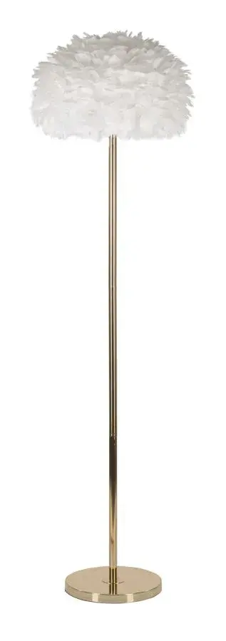 Mauro Ferretti Stojací lampa Feathers 170 cm bílá/zlatá