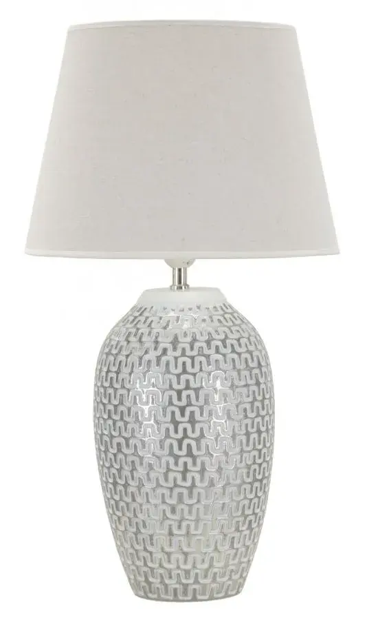 Mauro Ferretti Stolní lampa Wave 65 cm bílá