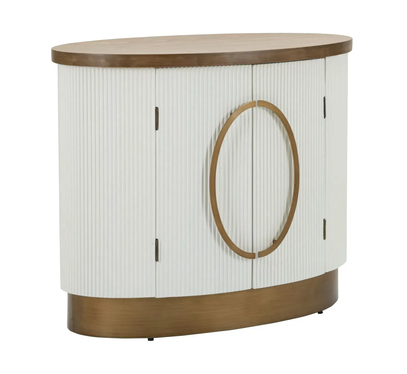 Mauro Ferretti Komoda Tolosa 79 cm bílá/jasan