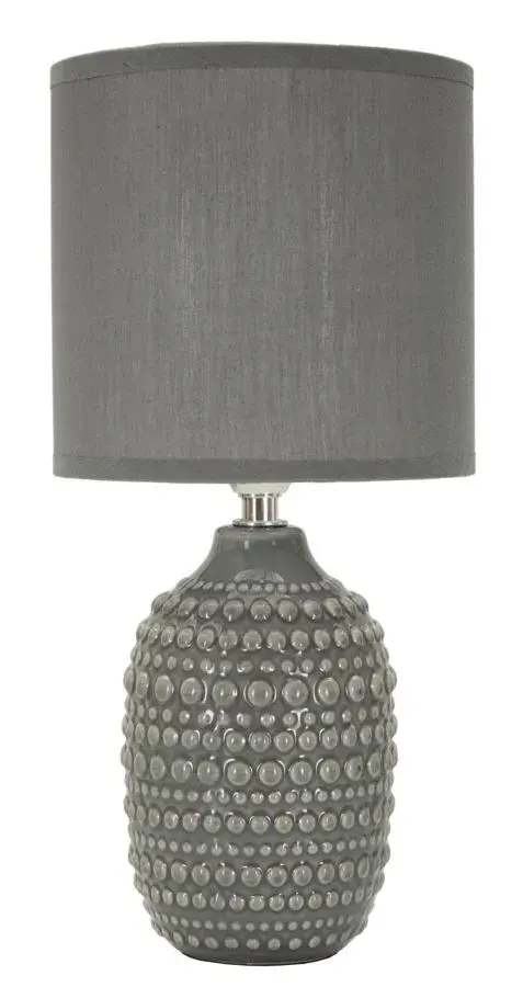 Mauro Ferretti Stolní lampa Points 30,5 cm šedá