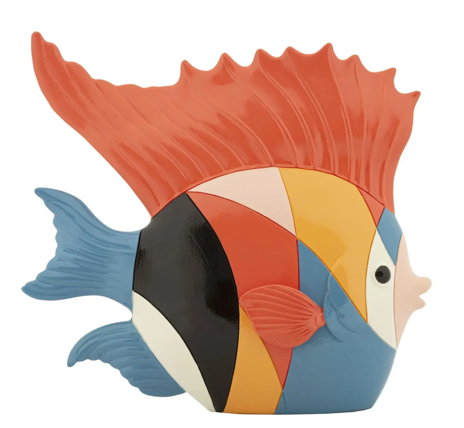 Mauro Ferretti Dekorace Fish Rubic 28 cm vícebarevná