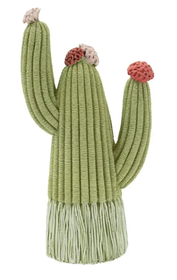 Mauro Ferretti Dekorativní soška Cactus 20,5 cm zelená