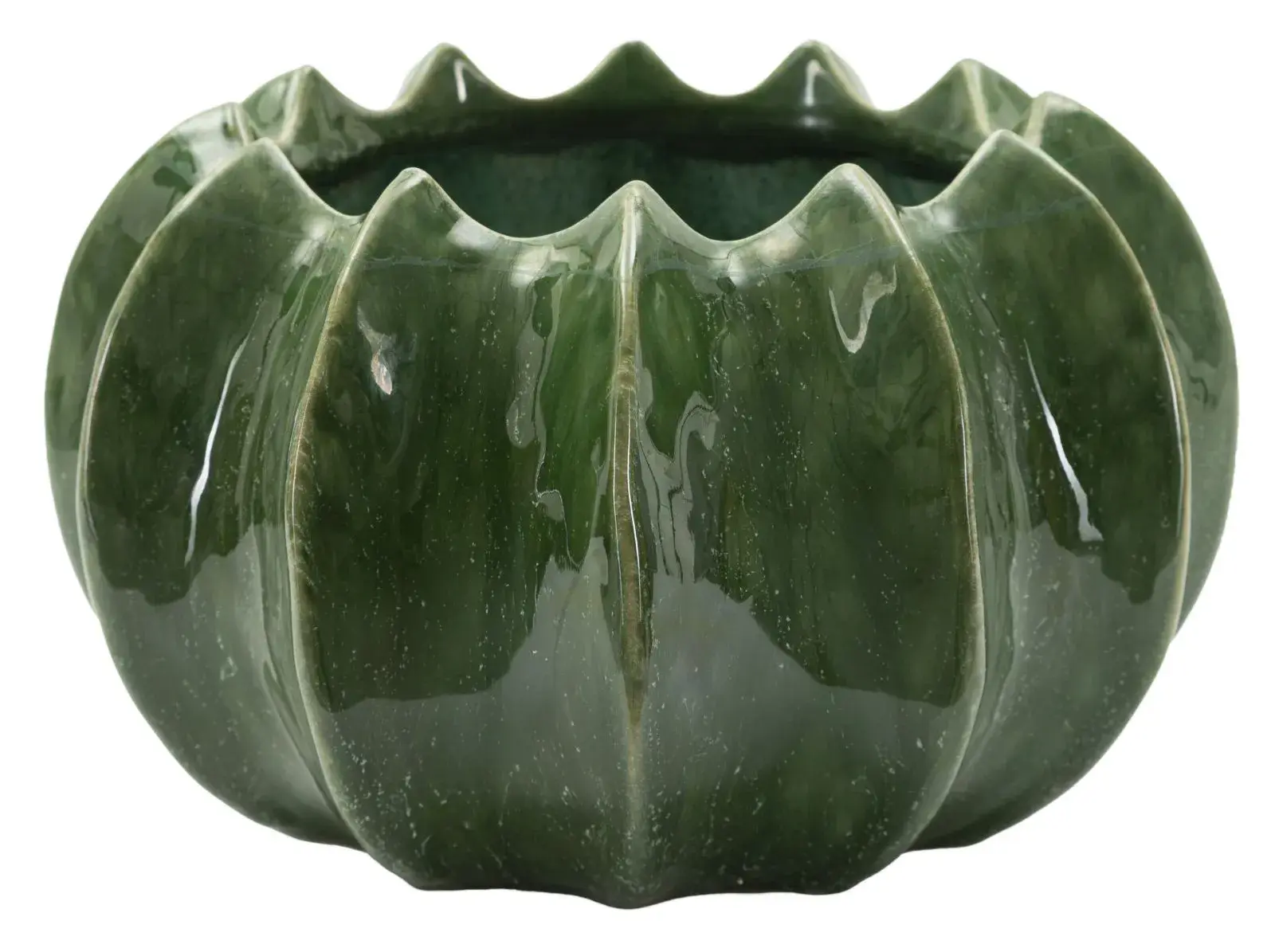 Mauro Ferretti Dekorativní odkládací miska Cactus 22 cm zelená