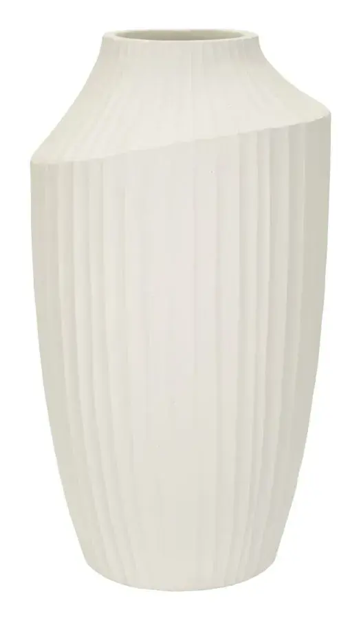 Mauro Ferretti Váza Ice Pot 50,5 cm krémová