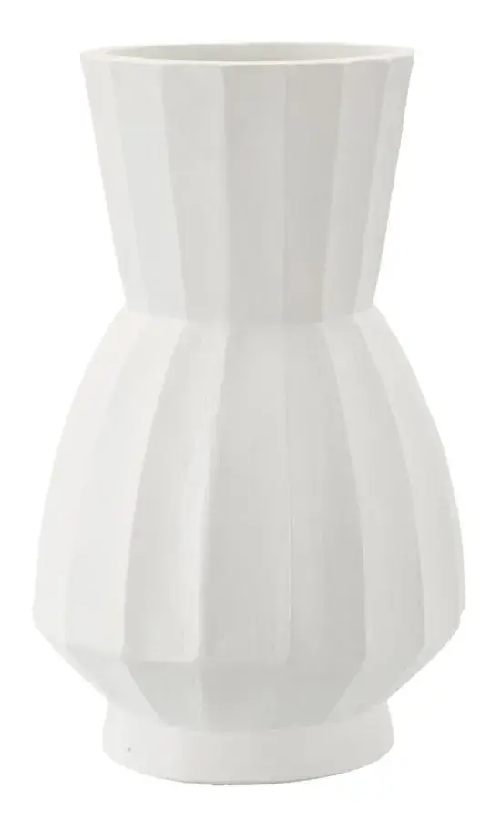 Mauro Ferretti Váza Glint Pot 41 cm bílá