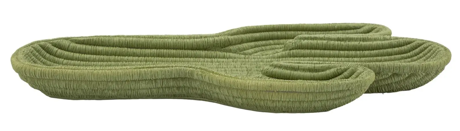 Mauro Ferretti Dekorativní odkládací podnos Cactus 34 cm zelený