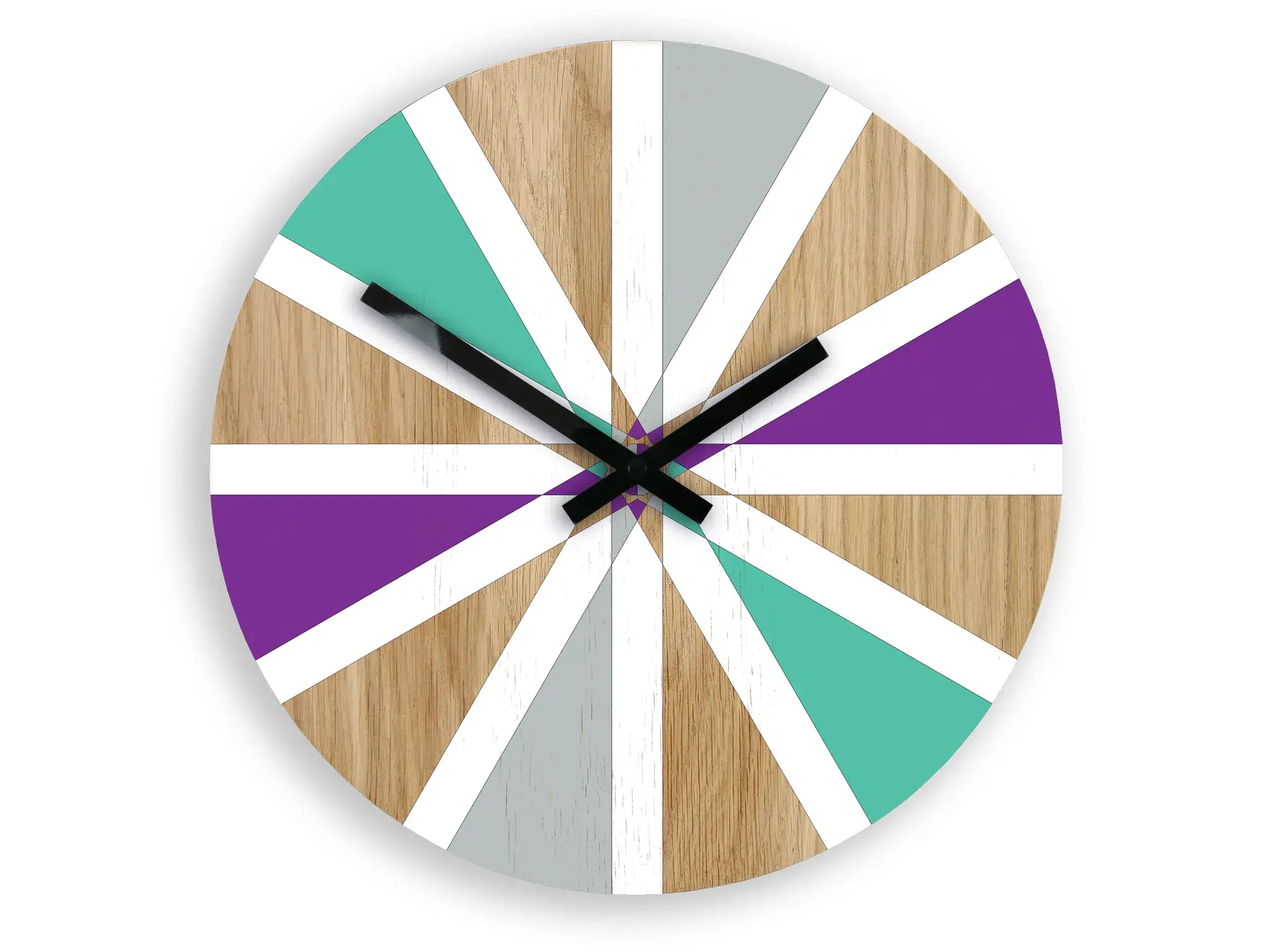 ModernClock Nástěnné hodiny Vento barevné