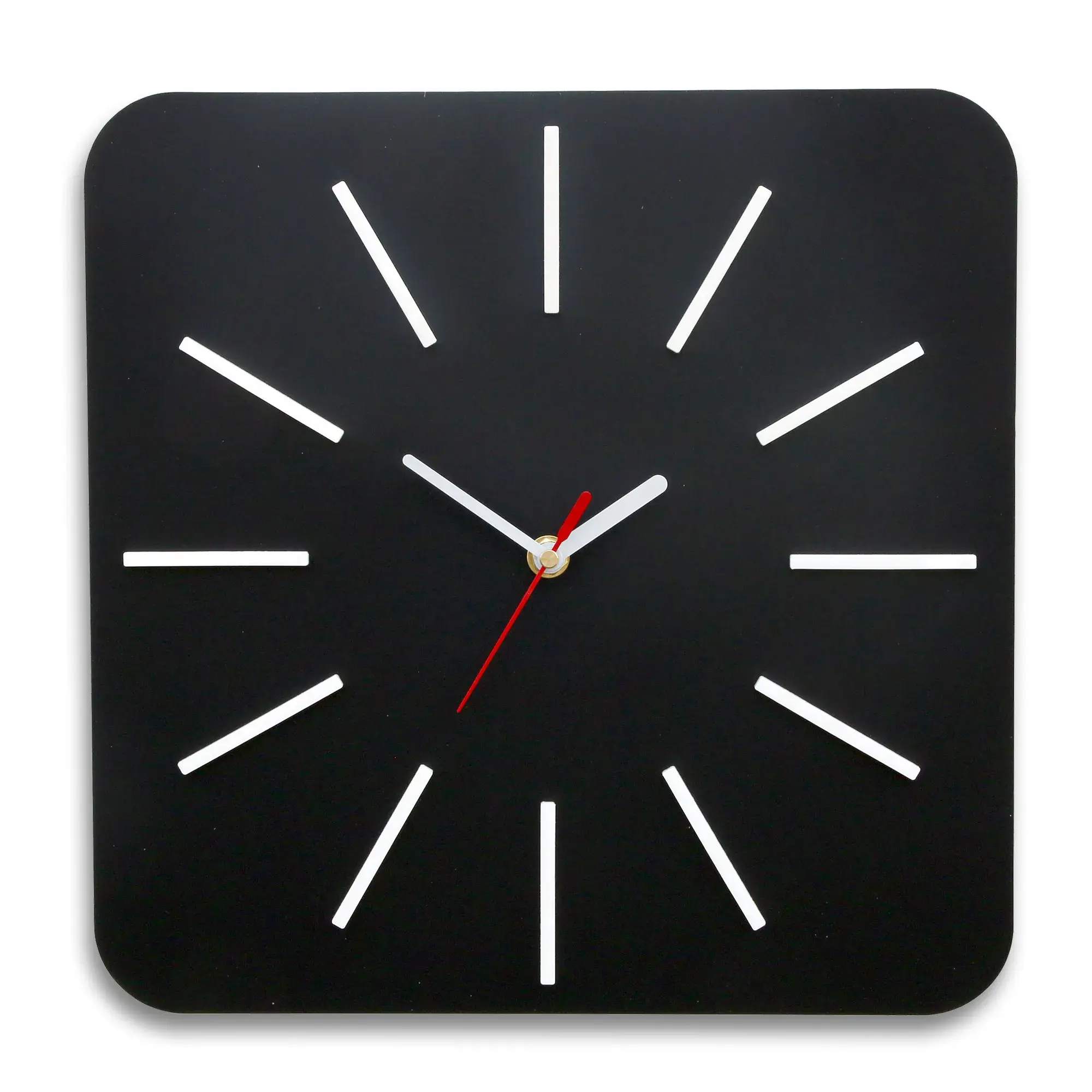 ModernClock Nástěnné hodiny Hypnotic černé