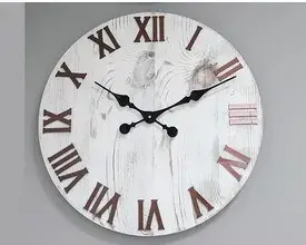 ModernClock Nástěnné hodiny Denny hnědé