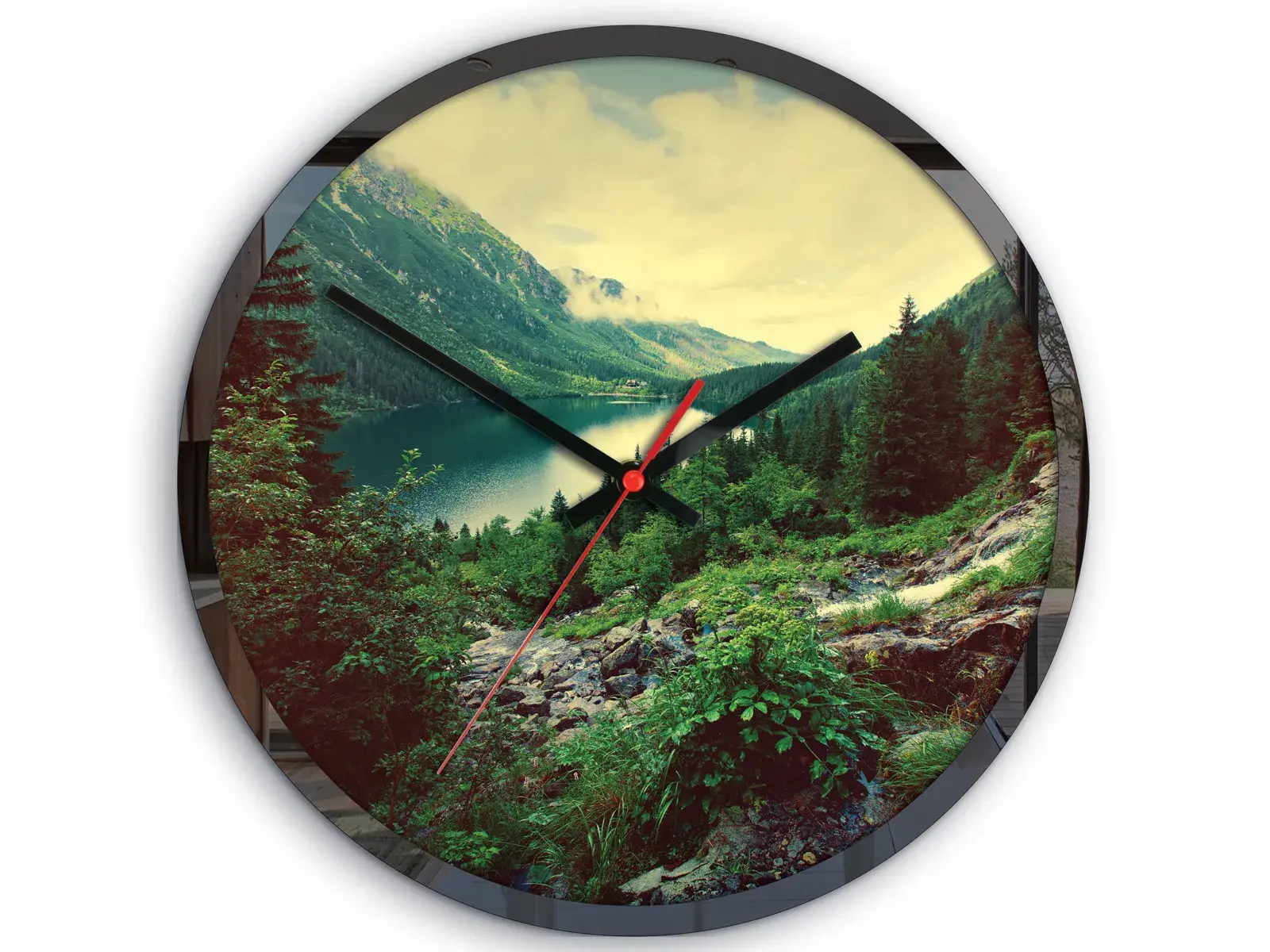 ModernClock Nástěnné hodiny Panorama barevné