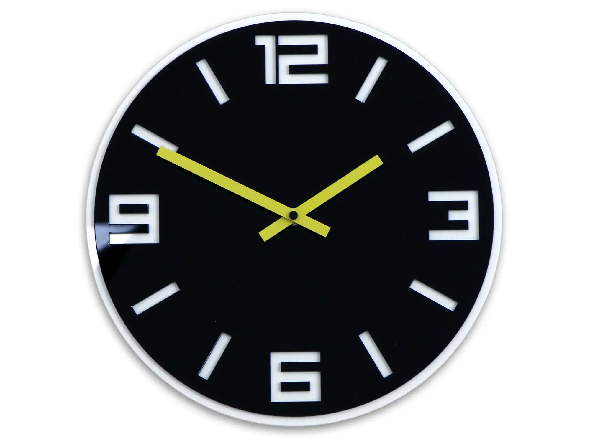 ModernClock Nástěnné hodiny Dixon černé