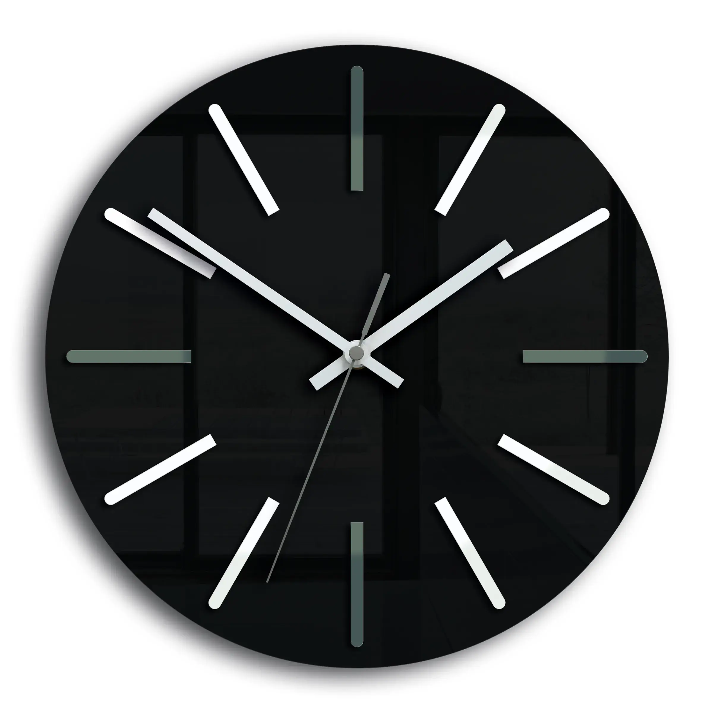 ModernClock Nástěnné hodiny Modus 30 cm černé