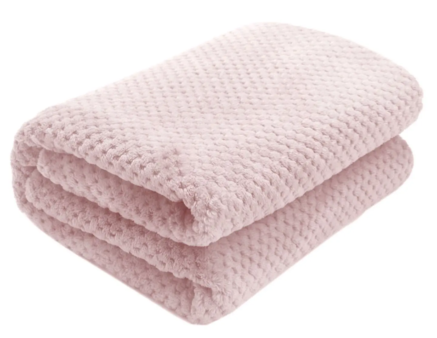 Tutumi Plyšová deka Diamond růžová, velikost 200x220