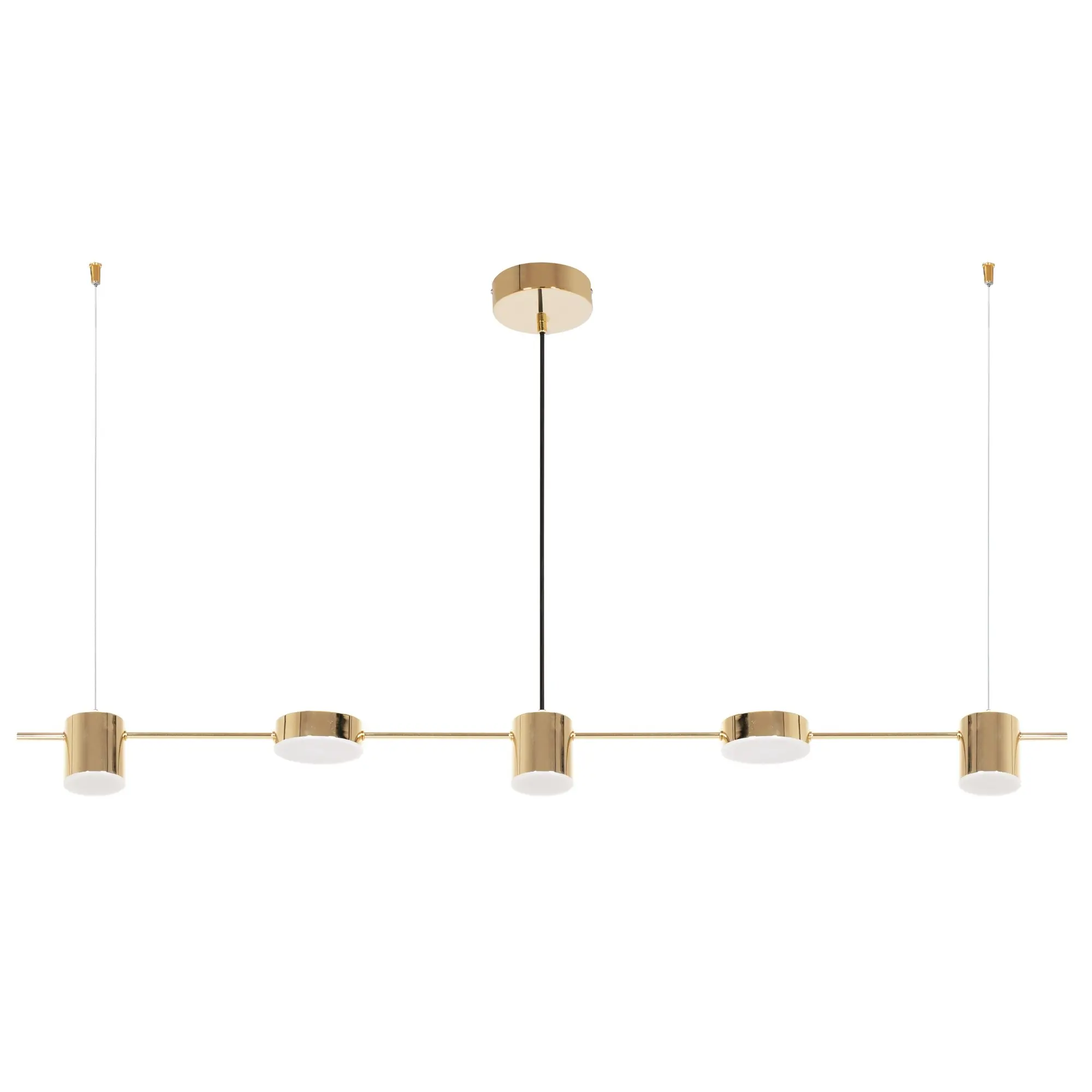 Toolight LED závěsné stropní svítidlo APP929-5CP zlaté