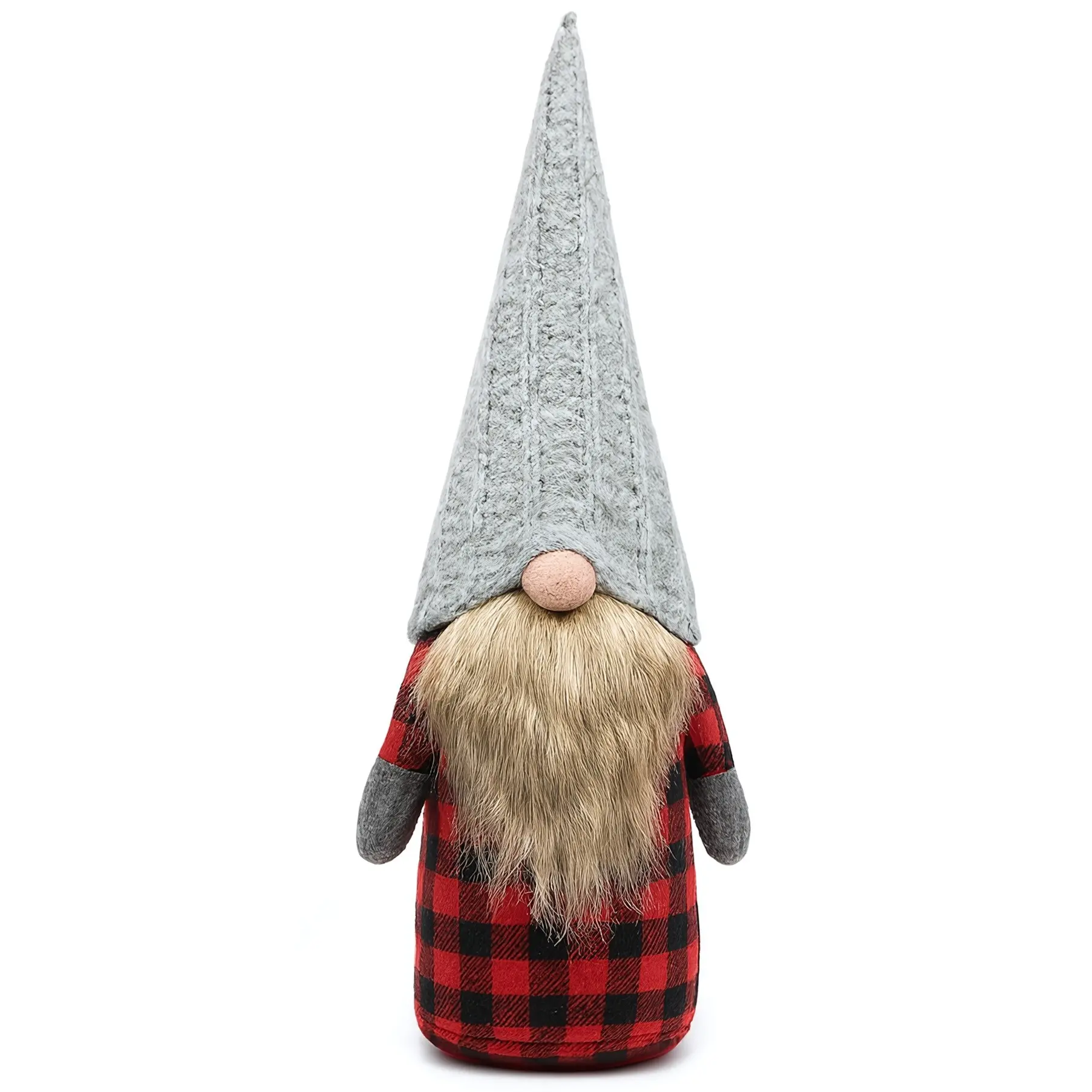 Tutumi Vánoční skřítek ELF 055 - 50 cm červeno-šedý