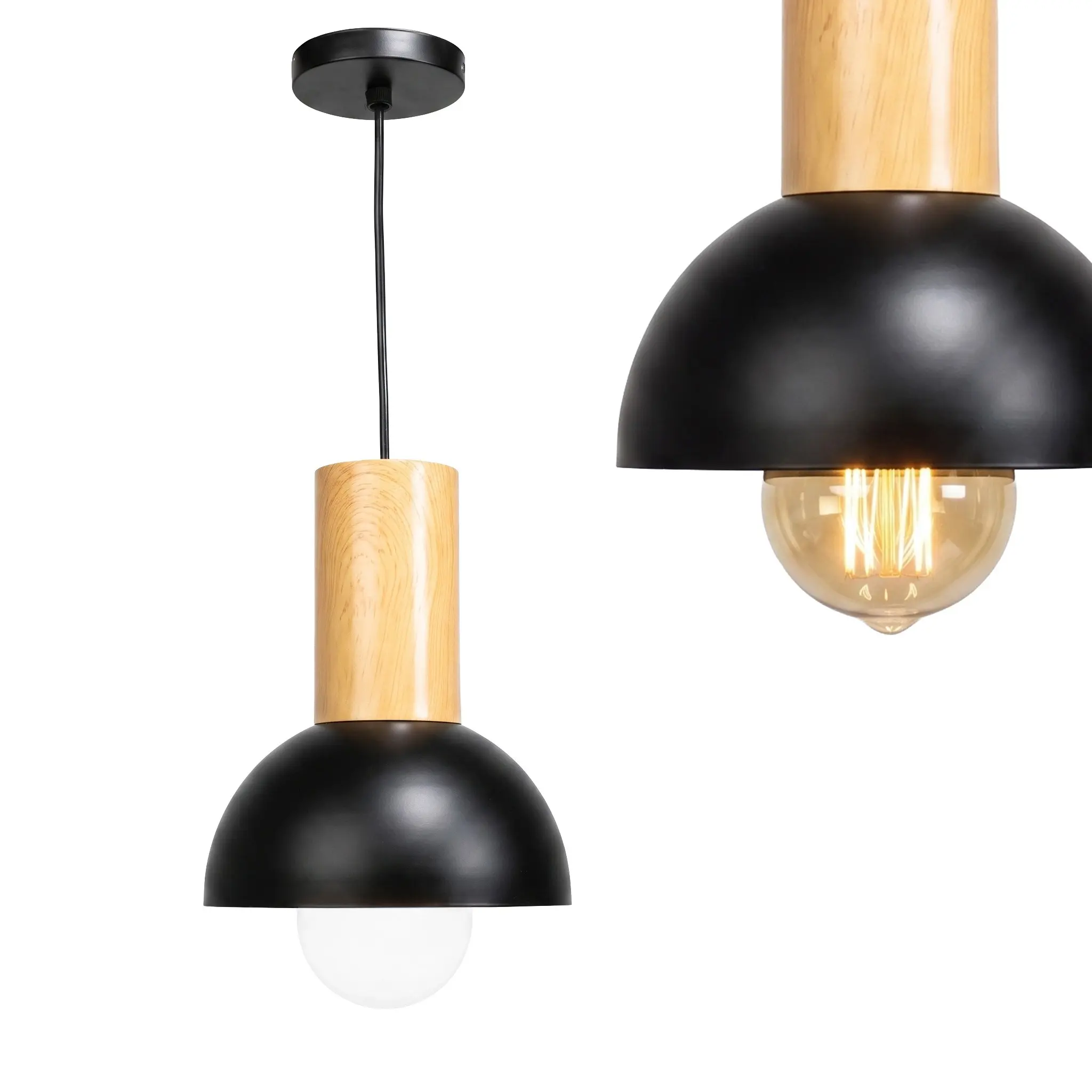 TooLight Stropní svítidlo Filit II černé