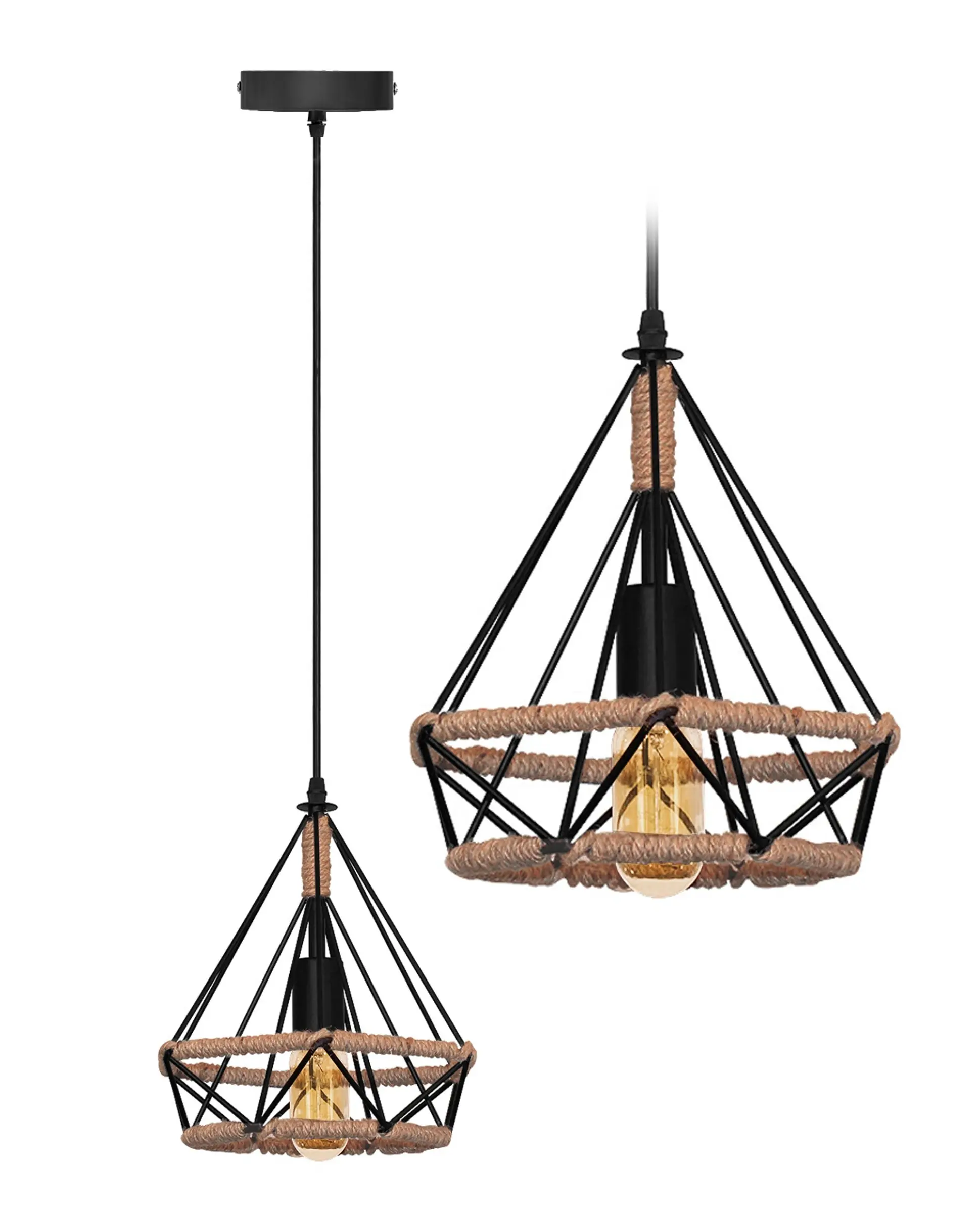 TooLight Stropní svítidlo Triangle Loft černé