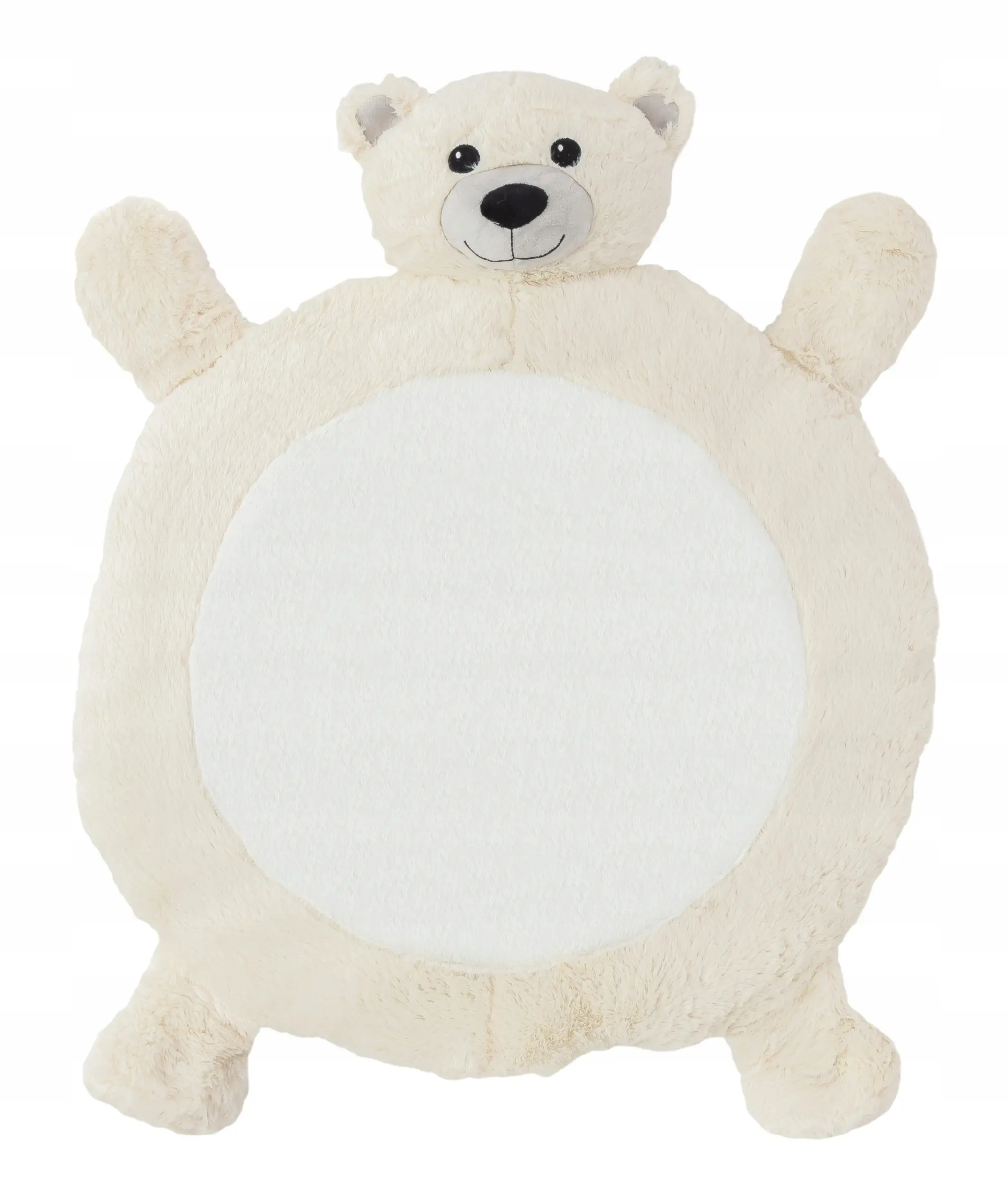 Tutumi Dětská plyšová podložka Baby Bear ecru