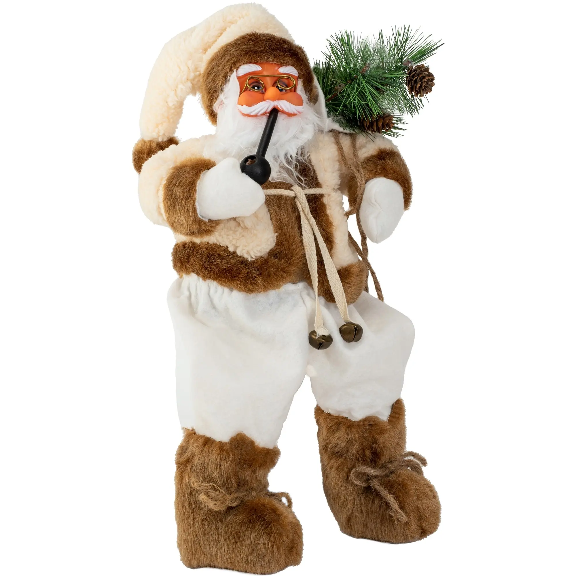 Tutumi Figurka Santa Clause Mikolaj 44 cm bílá